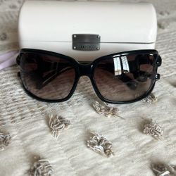 Jimmy Choo Black Sunglasses 
