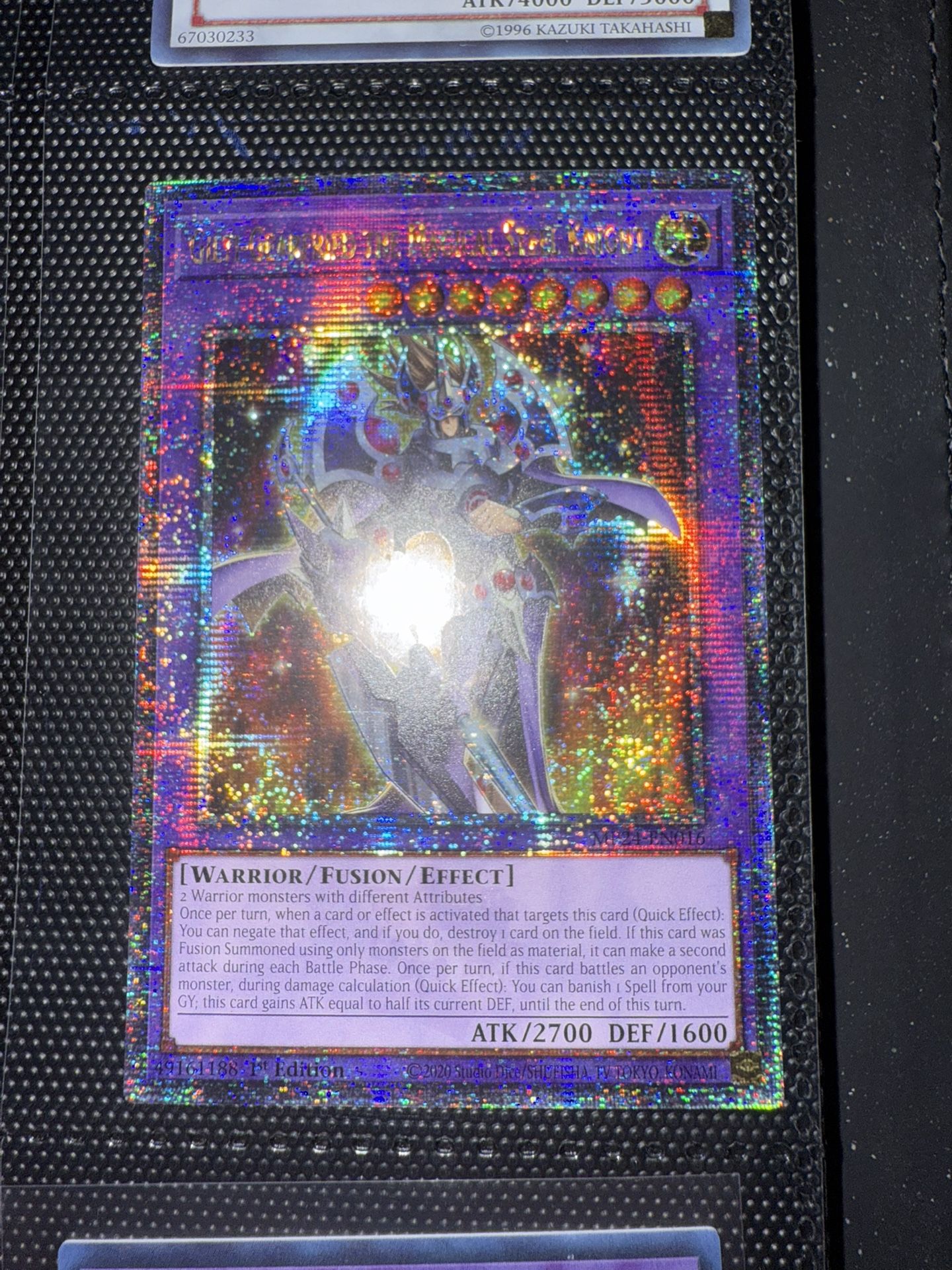 Quarter Century Secret Rare Gilti-Gearfried the Magical Steel Knight