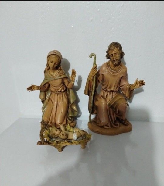 1983 NATIVITY FIGURINES - FONTANINI SET OF 3 - V2