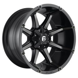 On Sale Fuel Coupler 20x9 8x165.1 +01 Matte Black Double Dark Tint Wheels (WE FINANCE)