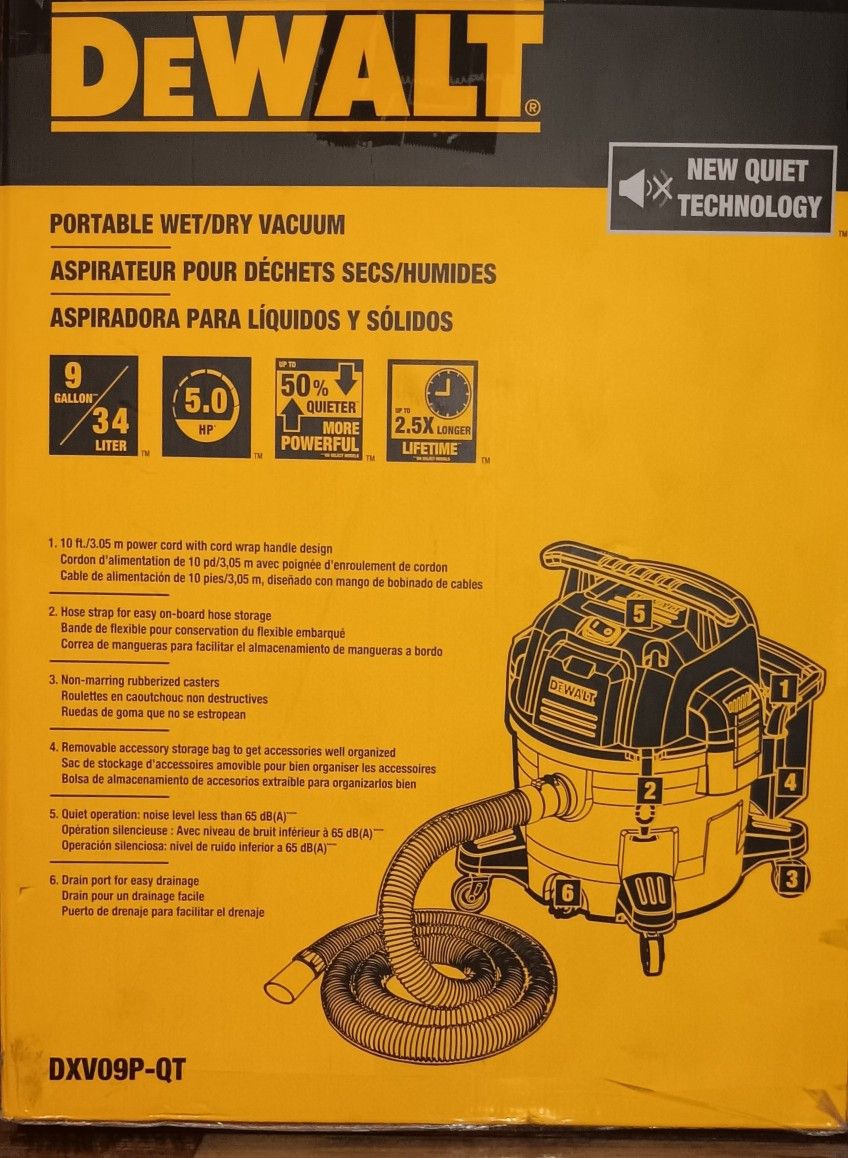 Dewalt Vacume Wet/dry