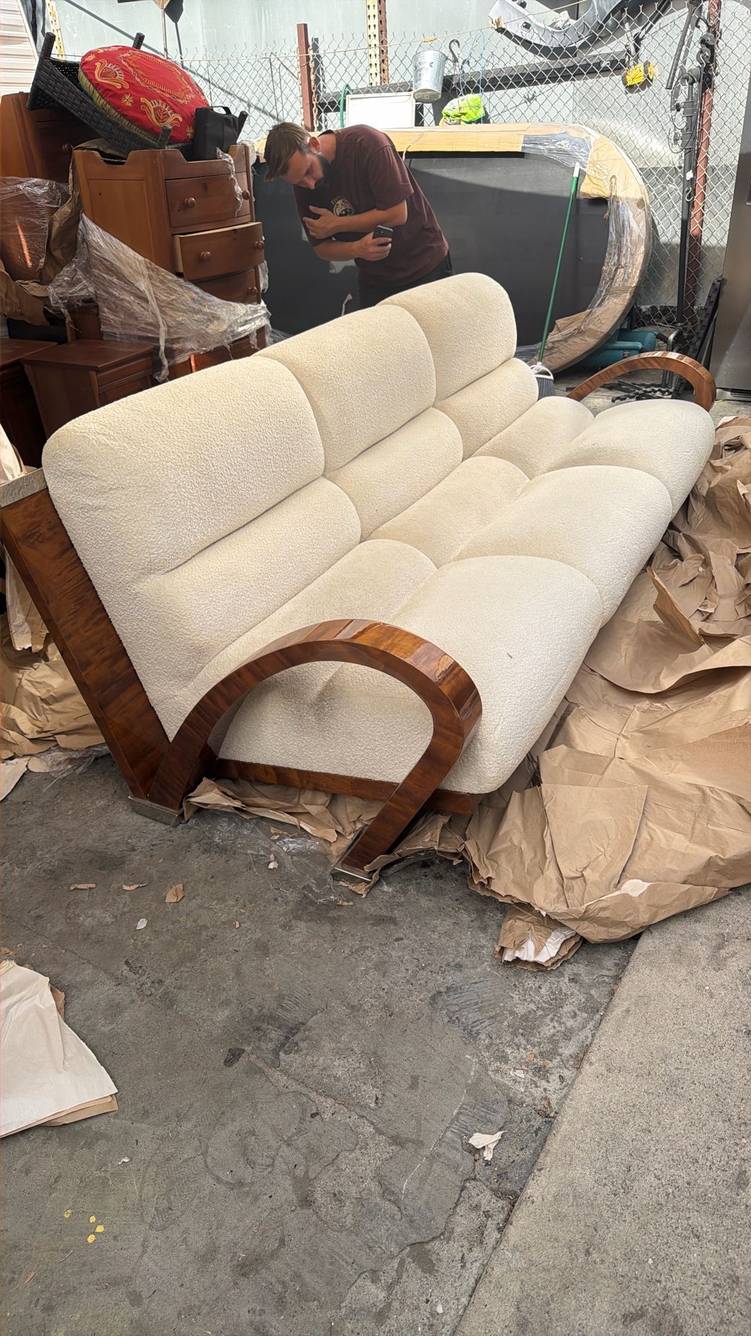 vintage modern lounge Couch