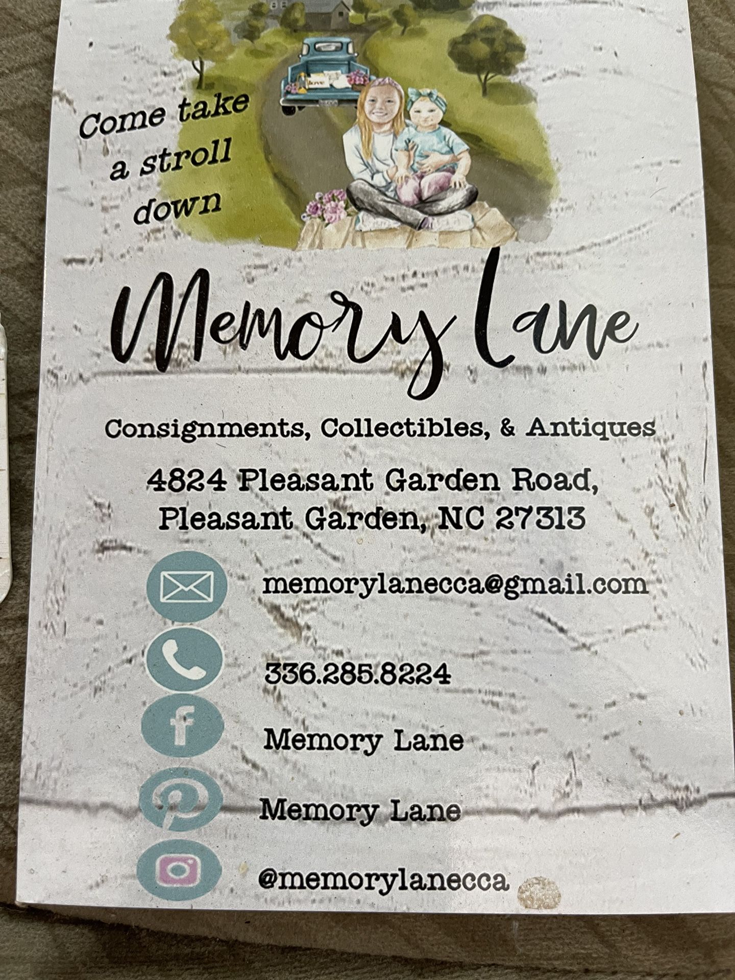 Y’all Come On Down To What We Got For Y’all Memory Line 4824 Pleasant Garden Road