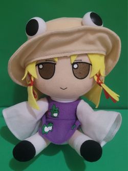 Touhou Project Moriya Suwako Plush Doll Fumo Fumo Suwako Series 59 Tin Badge 1.5