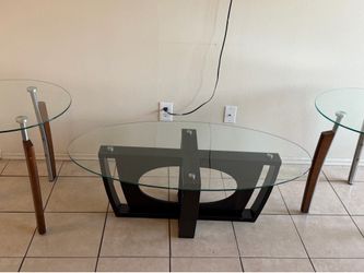Glass tables