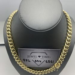 10k Gold Miami Cuban Chain 