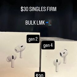 Airpods Gen 4 & Gen 2 Pro