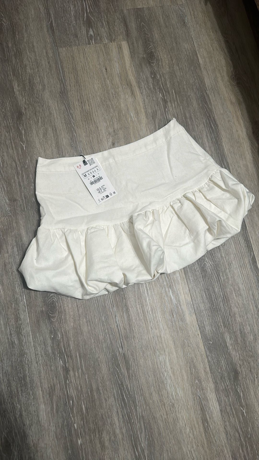 Zara Mini Bubble Skirt