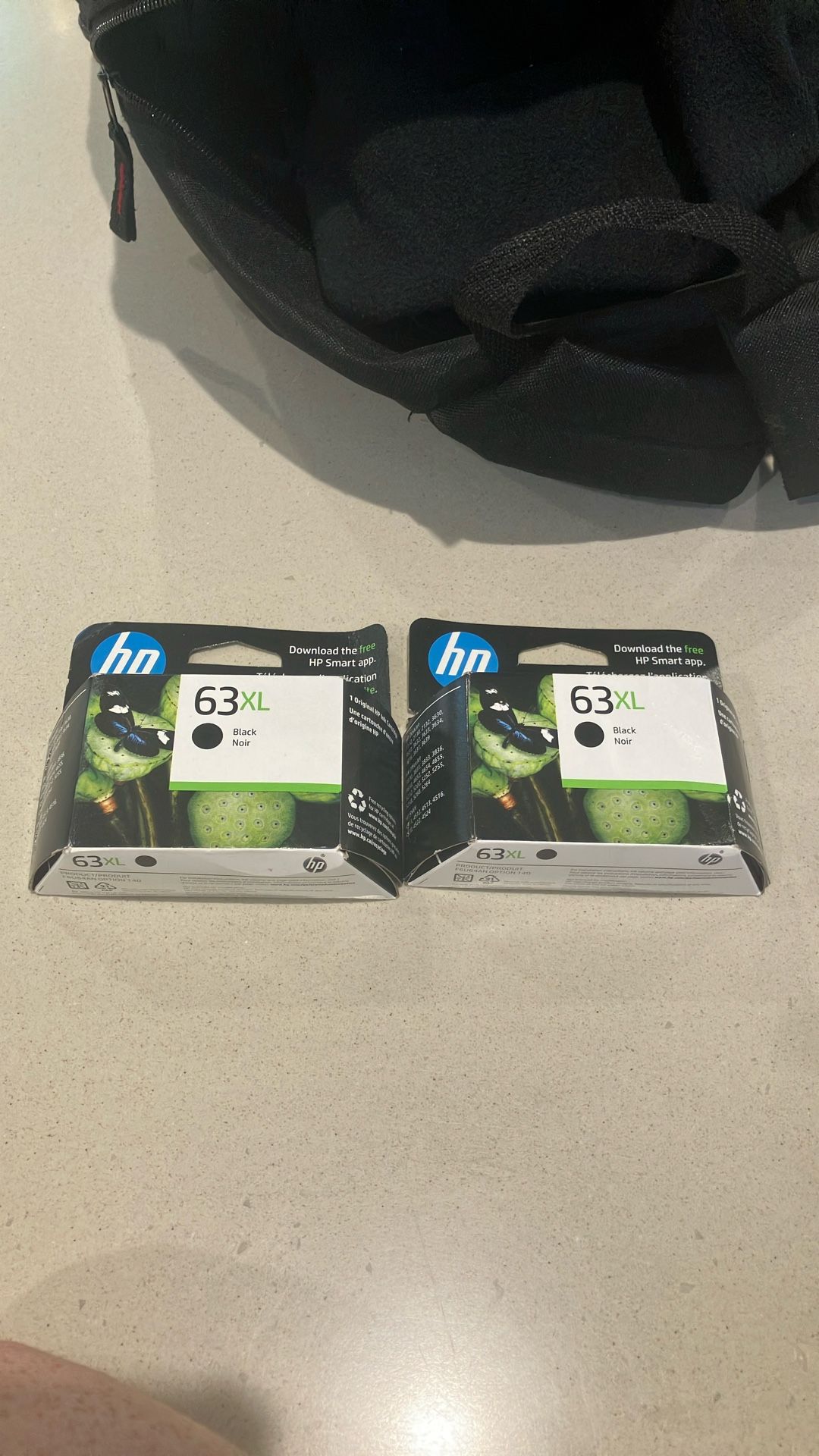 Hp 63 XL BLACK PRINTER INK 2 CARTRIDGE 