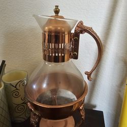 Vintage Princess House Carafe with Warmer