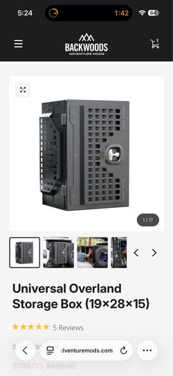 Universal Overland Storage Box