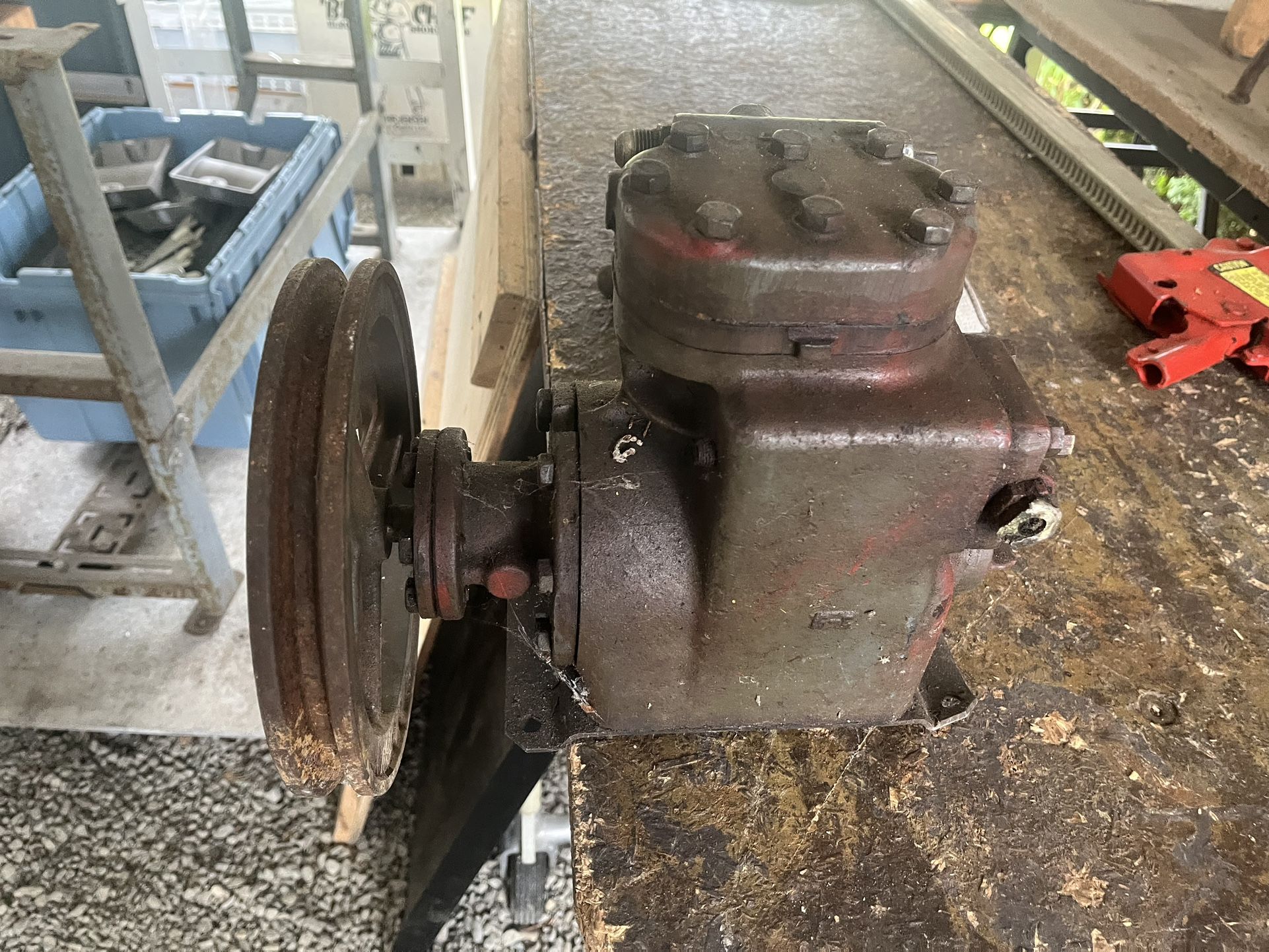 Vintage Air Compressor Pump