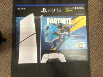Sony PlayStation 5 Slim Digital Edition Fortnite Cobalt Star Bundle (New Sealed)