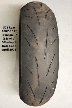 Bridgestone S23 180/55 Motorcycle Tire