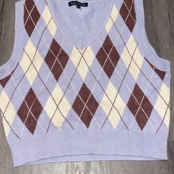 Cute Blue Sweater Vest