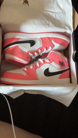 Pink Glaze Retro Jordan 1 ( 3Y )
