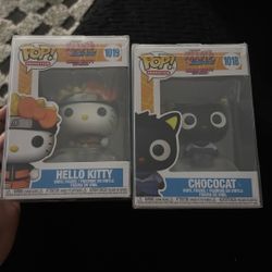 Funko Pop Hello Kitty And chococat 