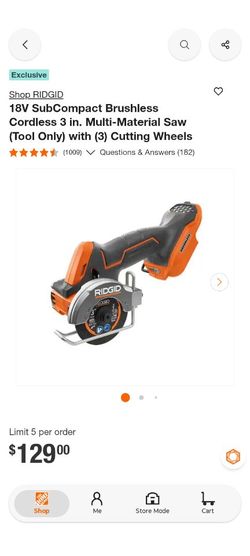 Ridgid cutting wheels