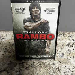 Rambo: The Fight Continues (DVD, 2008) Sylvester Stallone