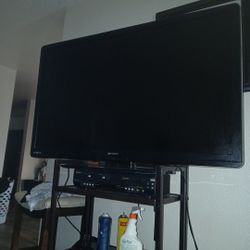Emerson Big Black Flat Screen TV
