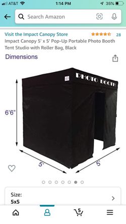 Portable Photo Booth With Props And Printer And
