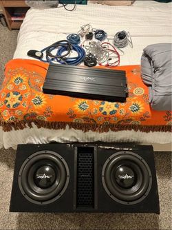 Skar EVL 12s + skv2 2500 amp and wiring kit