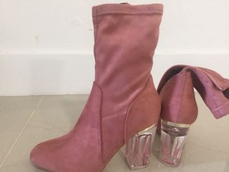 PINK Ankle boot SIZE 7 brand new