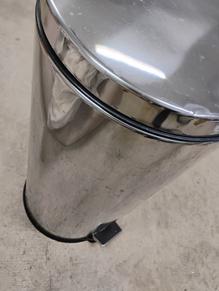 Metal Garbage Can