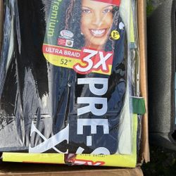 Black And Maroon Hair