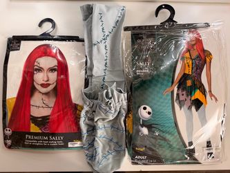 Nightmare Before Christmas Sally Costume Bundle