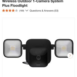 Wireless Outdoor 1-Camera System Plus Floodlight