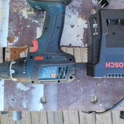 Bosch 18V drill and charger