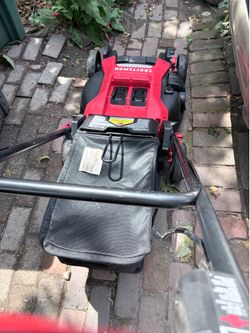 Almost knew craftsman 20 V 20 X electric lawnmower