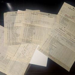 1918 WWI Camp Freemont California Transfer Of Quartermaster Property