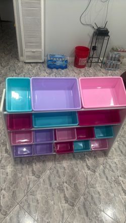 Toy bins. Toy organizer