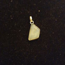 Sterling Silver Moonstone Charm
