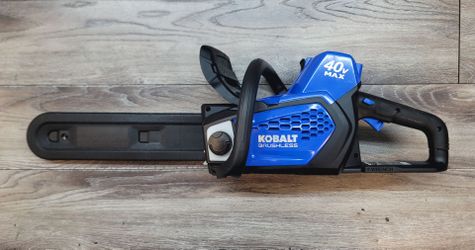 Kobalt 40V Max Brushless Cordless Chainsaw