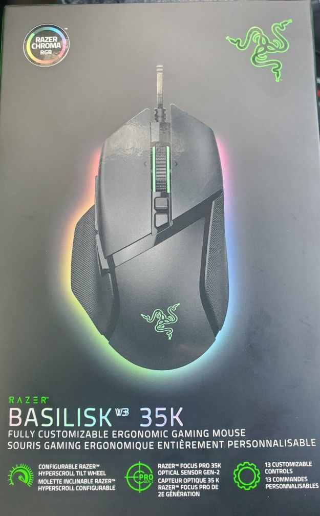 Razer Basilsk V3 35k 