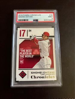 2018 Panini Chronicles Shohei Ohtani Rookie