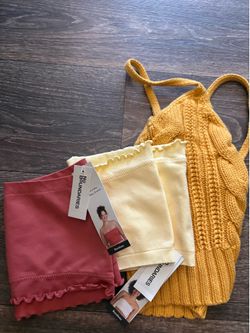 XS crop top & bandeau bundle