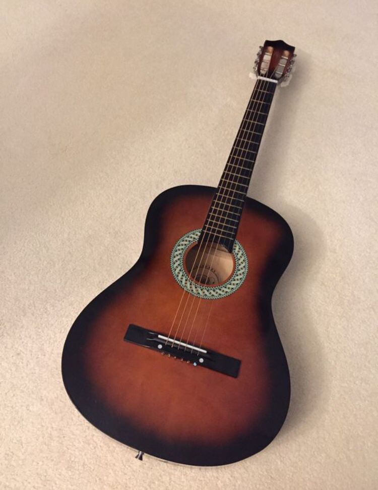 Acoustic Guitar Bridgecraft New 38 inches