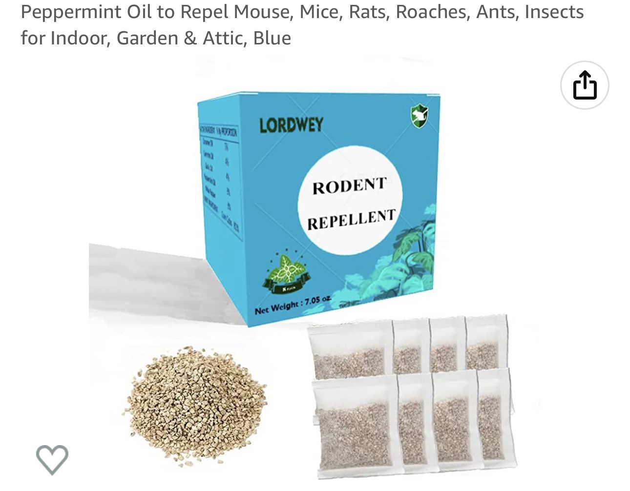 Rodent Control Pouches