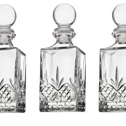 Godinger Mini Whiskey Decanter Barware Set