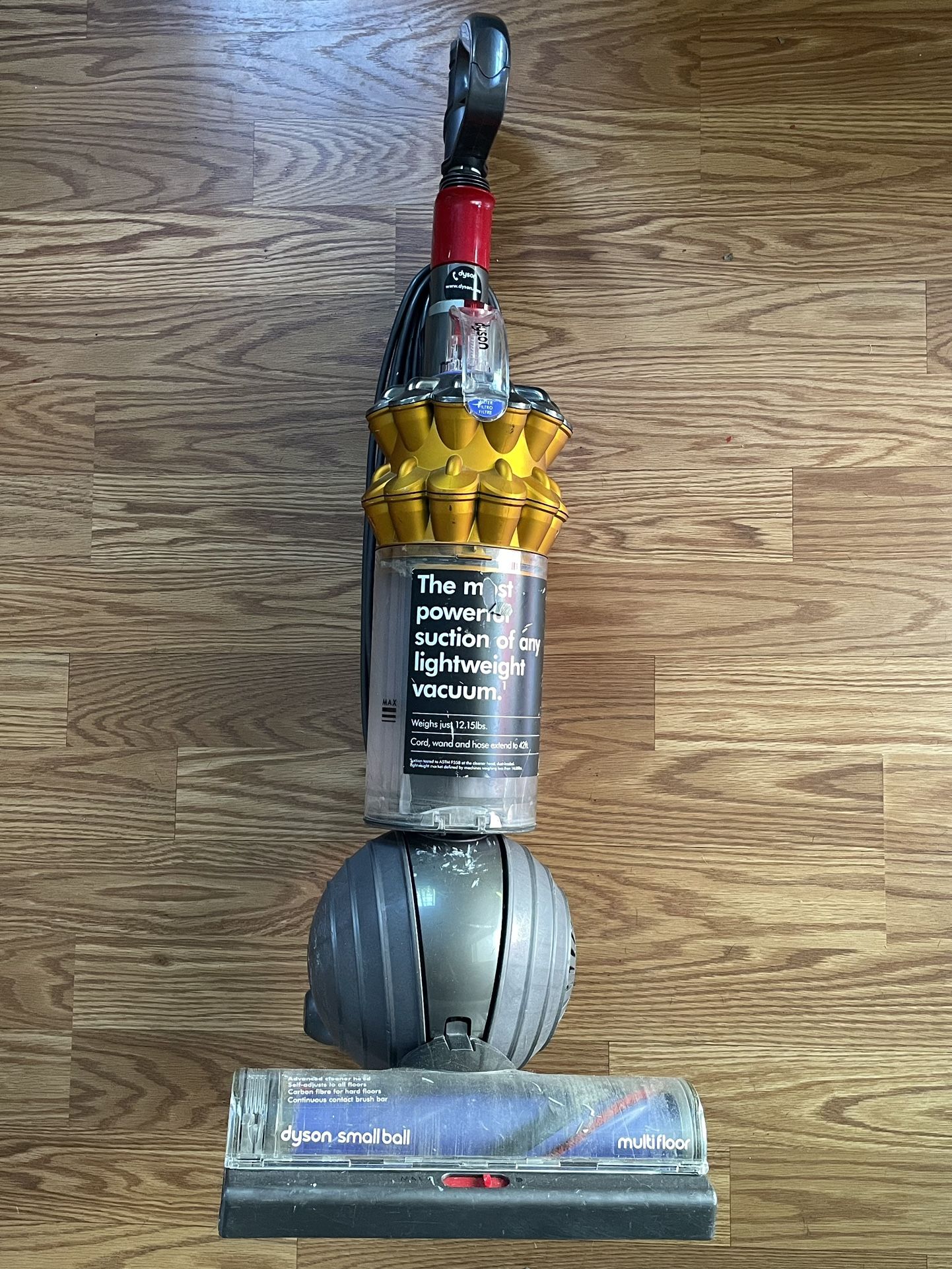 Dyson Small Ball Multi Floor Upright Vacuum - Corded