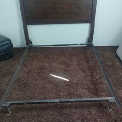 Queen Or Full  Frame N Head Board 25dlls 