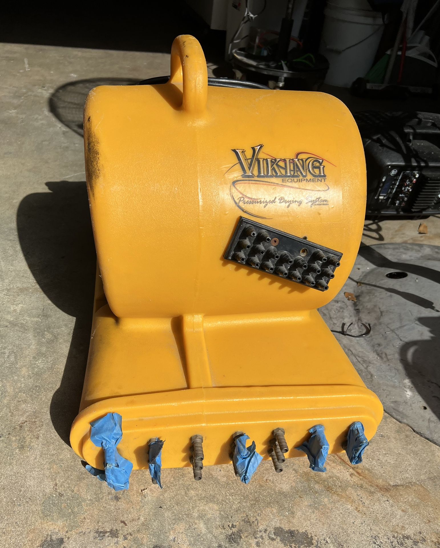 Viking Pressurized Wall Drying System