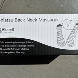 Blue Elf Shiatsu Back Neck Massager