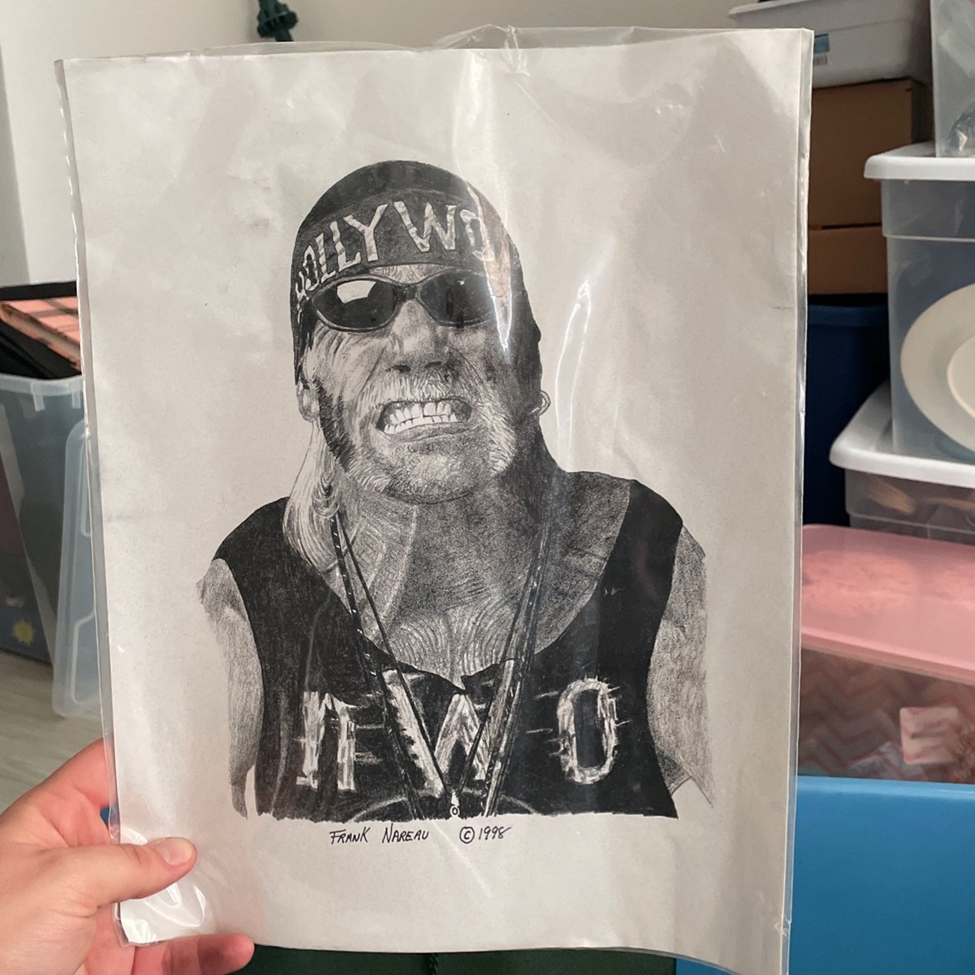 Hulk Hogan drawing