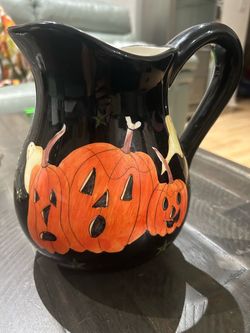 Halloween pitcher