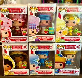 Funko Pop Strawberry Shortcake Set of 6